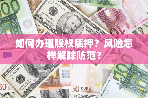 武汉如何办理股权质押？风险怎样解除防范？